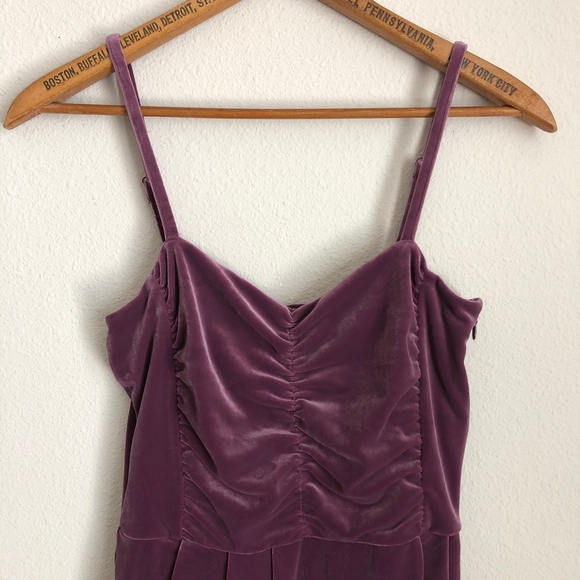 H&M Velvet Wrap Cocktail Dress - Picture 6 of 8